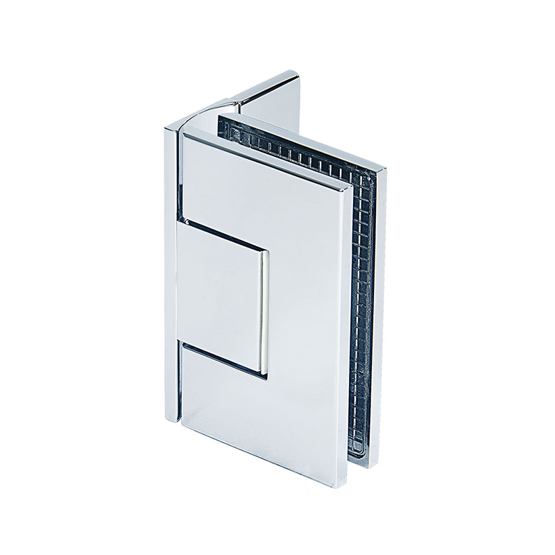 Adjustable Flat Square Corner Shower Hinge-7409F-1