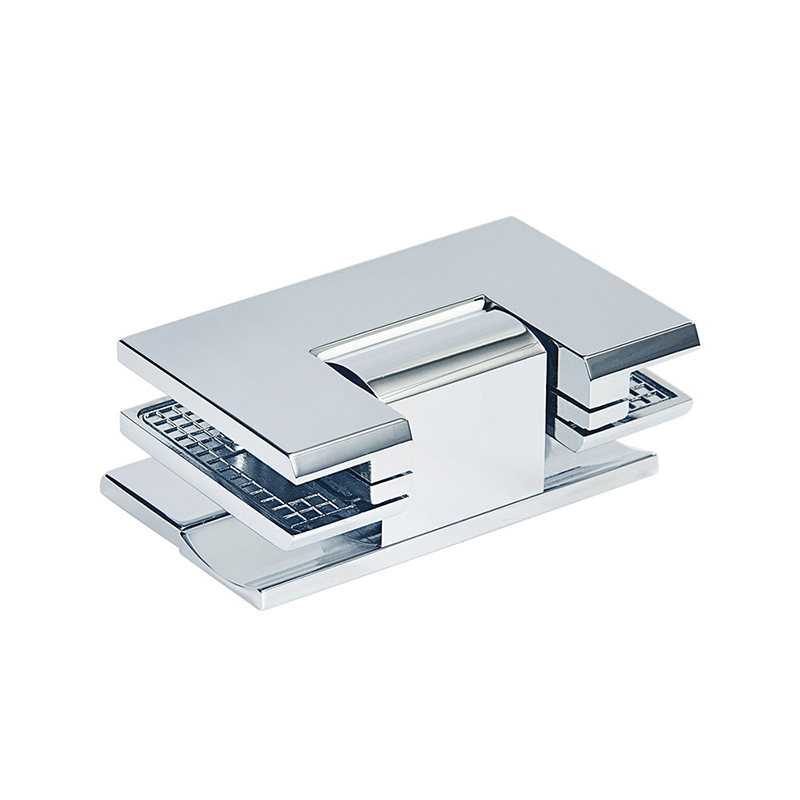 Adjustable Flat Square Corner Shower Hinge-7409F-4