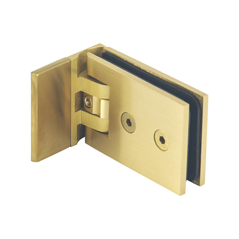 Adjustable Rectangular Flat Shower Hinge With Cover-8309F - Image 2