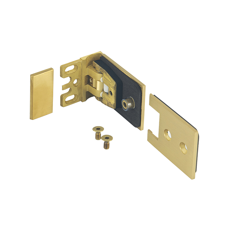 Adjustable Rectangular Flat Shower Hinge With Cover-8309F - Image 4