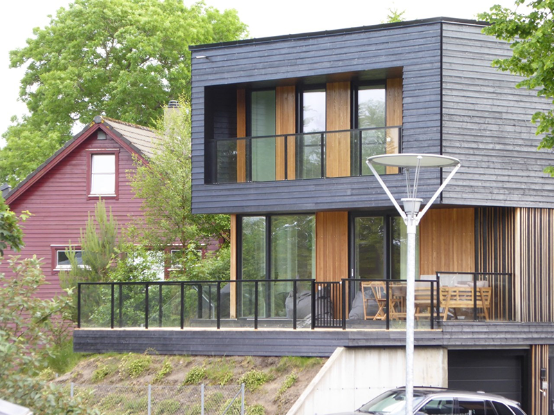 Aluminum Deck Balcony Railing System Stair Glass Guardrails - Image 3