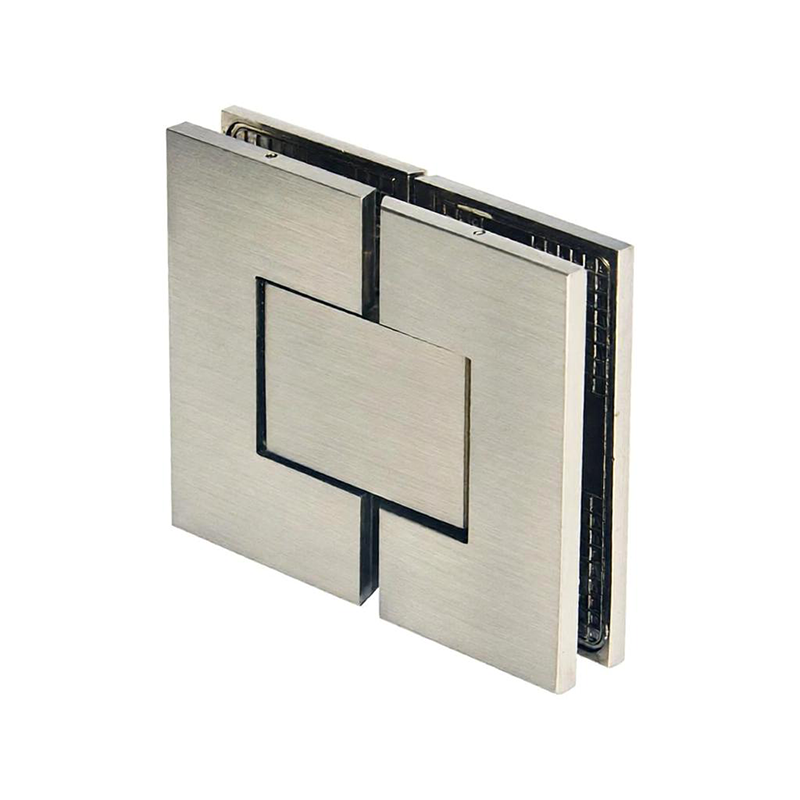 Heavy Duty Flat Square Corner Adjustable Shower Hinge With Cover-7920 - Image 2