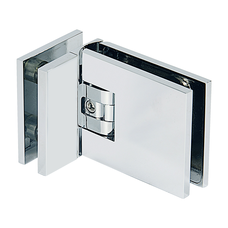 Rectangular Flat Adjustable Shower Hinge With Cover-7X42