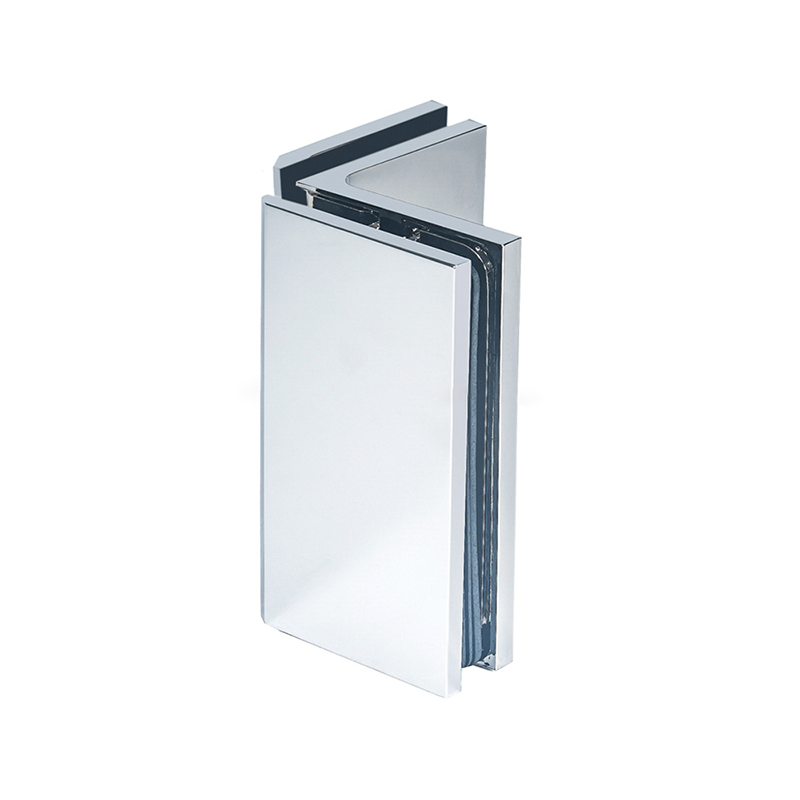 Square Corner Shower Glass Clamp With Cover-9100.49