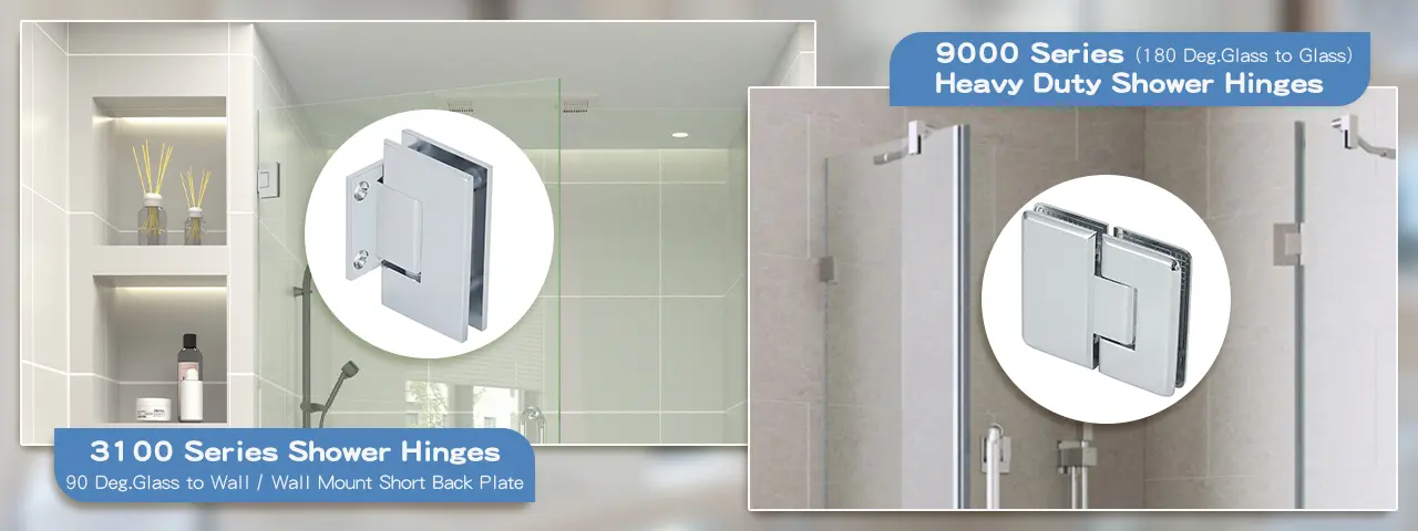 3100 Series Shower Hinges