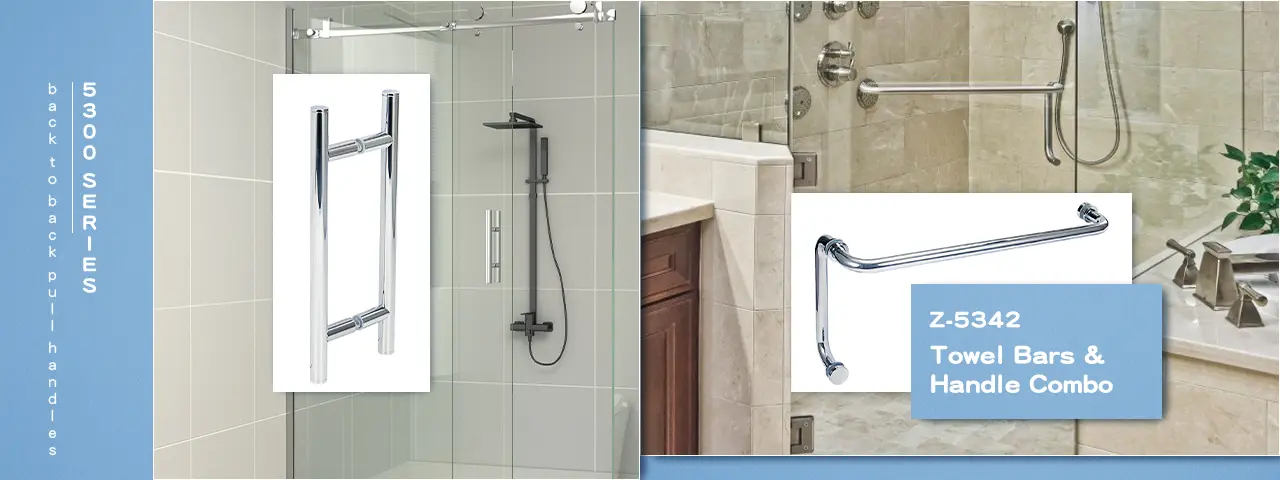 Towel Bars & Handle Combo
