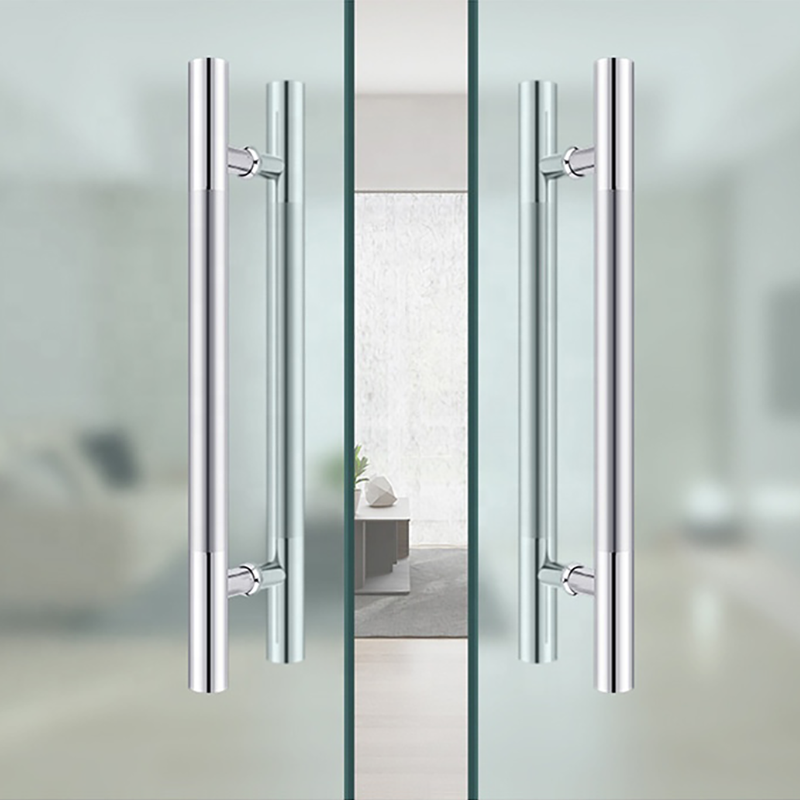 304 Stainless Steel Office Glass Door Handle-2013 - Image 3